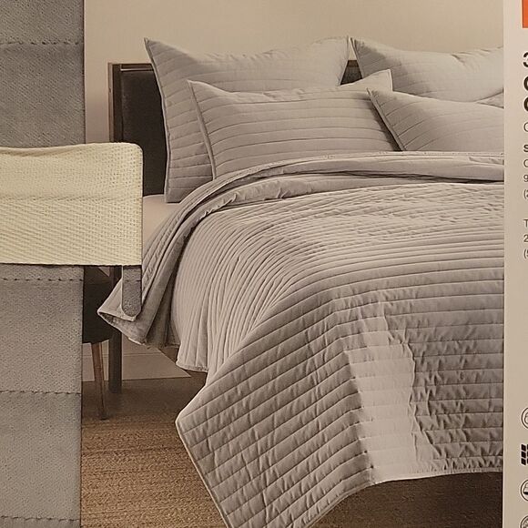 Sonoma Goods For Life 3-piece Cotton Velvet Quilt Set - Picture 1 of 8